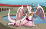 Rating: s
ID: 2101925
Date: 2019-12-31 18:19:23 -0500
Status: active
Score: 16
absurd_res anthro armlet bottomwear bracelet clothed clothing dragon egyptian egyptian_clothing femboy fountain frill_(anatomy) hi_res horn horn_jewelry horn_ring jewelry male membrane_(anatomy) membranous_frill membranous_wings mythological_creature mythological_scalie mythology outside pants prince red_eyes ring_(jewelry) royalty scales scalie sitting solo synthil tail thuban translucent translucent_clothing usekh water white_body white_scales wings post #2101925