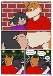 Rating: s
ID: 5647698
Date: 2025-06-17 01:15:41 -0400
Status: active
Score: 0
2025 andromeda_(bonnieandco) anthro black_hair blue_eyes bovid bra_strap canid canine canis caprine clothed clothing comic dialogue duo english_text female fiona_(artist) french_kissing fur green_eyes hair hand_on_shoulder hi_res kissing male male/female mammal off_shoulder orange_body orange_fur scott_(fiona) sheep text wolf post #5647698