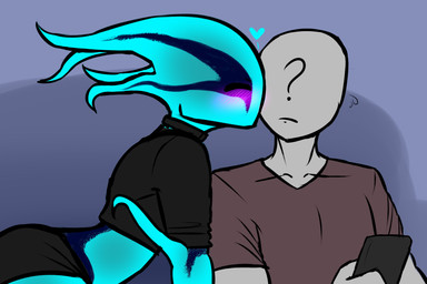 Rating: s
ID: 2372312
Date: 2020-08-16 03:42:19 -0400
Status: active
Score: 39
3:2 alien black_clothing blue_body blue_skin bottomwear cellphone cephalopod clothing cnidarian datfurrydude duo electronics hi_res hotpants human humanoid jellyfish kissing male male/male mammal marine medusozoan mollusk mouthless phone question_mark shorts tendrils post #2372312