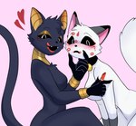 Rating: s
ID: 5546929
Date: 2025-05-03 19:24:39 -0400
Status: active
Score: 42
anthro bastecat black_body black_fur black_sclera blush bracelet canid canine domestic_cat duo fangs felid feline felis female female/female fox fur gold_(metal) gold_bracelet gold_jewelry golden_necklace hi_res humanoid jewelry ki_kidrew kiri_(ki_kidrew) kiss_mark kiss_on_lips kissing licking licking_lips lipstick lipstick_on_face makeup mammal teeth tongue tongue_out white_body white_fur yellow_body yellow_fur post #5546929