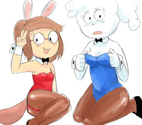 Rating: s
ID: 919612
Date: 2016-06-15 09:43:06 -0400
Status: active
Score: 41
aipiepo air_creature air_humanoid animal_humanoid animate_inanimate blush bow_(feature) bow_tie breasts brown_hair bunny_costume cartoon_network cleavage clothed clothing cloud cloud_humanoid cloudy_jay costume duo eileen_roberts elemental_creature elemental_humanoid eulipotyphlan eulipotyphlan_humanoid eyelashes eyewear fake_ears fake_rabbit_ears female frown glasses hair humanoid lingerie living_cloud mammal mammal_humanoid mole_(animal) mole_humanoid open_mouth regular_show smile teddy_(clothing) post #919612