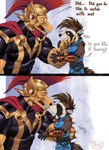 Rating: s
ID: 5425351
Date: 2025-03-10 20:10:00 -0400
Status: active
Score: 155
5_fingers absurd_res anthro anthro_on_anthro armor beta_ray_bill bodily_fluids crying duo english_text fingers fur guardians_of_the_galaxy headgear heart_symbol helmet hi_res interspecies kissing korbinite male male/male mammal marvel marvel_rivals mohawk muscular muscular_anthro muscular_male procyonid raccoon rocket_raccoon romantic romantic_couple tail tears text tush_(artist) post #5425351