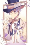 Rating: s
ID: 4677167
Date: 2024-03-24 12:26:31 -0400
Status: active
Score: 2
alternate_costume alternative_fashion animal_humanoid bottomwear canid canid_humanoid canine canine_humanoid clothed clothing duo eiden_(nu:_carnival) flower fox_humanoid fully_clothed furgonomic_hat furgonomic_headwear furgonomics hat headgear headwear hi_res humanoid humanoidized j-fashion kuya_(nu:_carnival) lagomorph lagomorph_humanoid leporid_humanoid male mammal mammal_humanoid nu:_carnival ouji_(fashion) pants plant rabbit_humanoid suit top_hat zym89622531 post #4677167