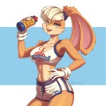 Rating: s
ID: 5445481
Date: 2025-03-20 12:33:20 -0400
Status: active
Score: 47
1:1 5_fingers anthro athletic_wear biped blonde_hair blue_eyes bottomwear bra breasts clothed clothing digital_drawing_(artwork) digital_media_(artwork) eye_through_hair female fingers furrholic gloves gym_bottomwear gym_shorts hair hand_on_hip handwear holding_object lagomorph leporid lola_bunny long_ears looking_at_viewer looney_tunes mammal medium_breasts open_mouth orange_body portrait rabbit scut_tail shaded short_tail shorts simple_background smile smiling_at_viewer solo space_jam sports_bra tail three-quarter_portrait three-quarter_view topwear translucent translucent_hair underwear warner_brothers post #5445481