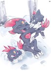 Rating: s
ID: 5575937
Date: 2025-05-16 04:06:39 -0400
Status: active
Score: 8
2025 ambiguous_gender anthro c3ilin claws daughter_(lore) eyes_closed fangs female finger_claws fur generation_2_pokemon generation_4_pokemon grey_body grey_fur group happy hi_res holding_another male mother_(lore) mother_and_child_(lore) mother_and_daughter_(lore) mother_and_son_(lore) nintendo open_mouth parent_(lore) parent_and_child_(lore) parent_and_daughter_(lore) parent_and_son_(lore) pokemon pokemon_(species) red_eyes sneasel snow son_(lore) teeth toe_claws tongue trio weavile post #5575937