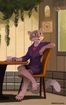 Rating: s
ID: 3396564
Date: 2022-06-17 12:48:04 -0400
Status: active
Score: 74
4_toes absurd_res anthro as_dusk_falls_a_new_dawn_rises barefoot beverage cafe chair clothing coffee crossed_legs disney dress fabienne_growley feet felid feline female fur furniture green_eyes hi_res holding_beverage holding_object inside mammal markings misterfyrryman pantherine plant red_nose sitting smile snow_leopard solo spots spotted_body spotted_fur table toes wall_(structure) zootopia post #3396564