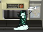 Rating: s
ID: 4554680
Date: 2024-01-24 14:25:31 -0500
Status: active
Score: 9
2024 4:3 anthro bottomwear breasts choker clothed clothing colored dialogue digital_drawing_(artwork) digital_media_(artwork) english_text female generation_5_pokemon green_body green_eyes green_hair hair hi_res inside jewelry looking_at_viewer mta_new_york_city_transit necklace new_york_city nintendo pokemon pokemon_(species) public public_transportation rapid_transit scalie shirt shorts sitting snivy solo spearmint_(spearmintserpent) spearmintserpent subway subway_map tail talking_to_viewer tank_top text topwear post #4554680