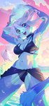 Rating: s
ID: 4715715
Date: 2024-04-12 07:08:23 -0400
Status: active
Score: 102
2024 4_fingers absurd_res accessory anthro aruurara ball bikini black_bikini black_clothing black_swimwear blue_body blue_eyes blue_fur blush bracelet braided_hair breasts butt butt_from_the_front choker cleavage clothed clothing curvy_figure cute_fangs dipstick_tail domestic_cat eyebrow_through_hair eyebrows eyelashes fangs felid feline felis female fingers fur green_eyes hair hair_accessory hair_tie hashimoto-chan heterochromia hi_res holding_ball holding_object holding_object_above_head hourglass_figure inner_ear_fluff jewelry kemono long_hair looking_at_viewer mammal markings multicolored_body navel necklace open_mouth open_smile outside pawpads pink_pawpads small_waist smile smiling_at_viewer solo swimwear tail tail_markings teeth translucent translucent_hair tuft two-piece_swimsuit two_tone_body water white_body white_fur white_hair white_palms post #4715715
