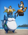 Rating: s
ID: 5611483
Date: 2025-05-31 12:11:43 -0400
Status: active
Score: 5
2025 4:5 anthro beach belly biceps big_belly big_moobs bikini blue_eyes blue_hair breasts brown_eyes brown_hair canid canine cel_shading chubby_cheeks claws clothing curvy_figure detailed_background digitigrade double_chin dragon fat_arms fat_legs female fox fox_tail full-length_portrait fur hair hand_on_cheek hi_res hourglass_figure huge_belly lian_(whitedragoncito) male mammal melia_(whitedragoncito) membrane_(anatomy) membranous_wings moobs morbidly_obese morbidly_obese_anthro morbidly_obese_male mythological_creature mythological_scalie mythology navel obese obese_anthro obese_male orange_body orange_fur overweight overweight_anthro overweight_male portrait roxanne_(whitedragoncito) scalie shaded signature slim smile swimwear thick_thighs two-piece_swimsuit wave weights white-dragon wide_hips wings post #5611483