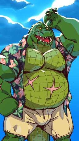 2018 5_fingers alligator anthro belly biceps bulge clothed clothing cloud crocodilian facial_scar floral_shirt male muscular muscular_male navel open_mouth open_shirt overweight overweight_male pecs reptile scalie scar short sky solo taoren
Rating: Safe
Score: 6
User: BrokenClock
Date: June 18, 2018 2018 5_fingers alligator anthro belly biceps bulge clothed clothing cloud crocodilian facial_scar floral_shirt male muscular muscular_male navel open_mouth open_shirt overweight overweight_male pecs reptile scalie scar short sky solo taoren
Rating: Safe
Score: 6
User: BrokenClock
Date: June 18, 2018