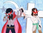 Rating: s
ID: 75687
Date: 2010-05-20 13:36:50 -0400
Status: active
Score: 23
afro beard black_hair brown_hair cape clothed clothing crayon_(artwork) crescent_moon_and_star cross crown_of_thorns draw_muhammad_day duo eyewear facial_hair fist_bump gesture glasses grandfathered_content hair headgear headwear human jesus_christ kamina_shades kidloose male mammal melee_weapon moon muhammad not_furry religion religious_clothing religious_headwear respect_knuckles sacrilegious scimitar simon_shades star star_and_crescent sunglasses sword tengen_toppa_gurren_lagann topless traditional_media_(artwork) turban weapon post #75687