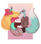 Rating: s
ID: 4598035
Date: 2024-02-14 00:07:27 -0500
Status: active
Score: 51
2024 anthro arm_grab big_tail blue_body blue_fur blush bottomwear braixen canid canine clothing countershading digital_media_(artwork) dipstick_tail duo eyebrows eyes_closed fan_character female fox fur generation_6_pokemon head_grab hi_res hoodie inner_ear_fluff kiss_on_lips kissing lavenderpandy looking_at_another male male/female mammal mane markings multicolored_tail nintendo pants pokemon pokemon_(species) ribbons roflfox romantic romantic_couple seraphine_(roflfox) sitting stick tail tail_markings topwear tuft white_body white_fur yellow_body yellow_fur post #4598035