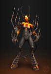 Rating: s
ID: 3952068
Date: 2023-03-25 10:46:41 -0400
Status: active
Score: 13
accessory arm_markings armor athletic athletic_female athletic_humanoid back_wings biara big_hands boots bottomless breasts brown_hooves chain chain_accessory claws clothed clothing curved_horn demon demon_humanoid demonic digital_drawing_(artwork) digital_media_(artwork) featureless_breasts featureless_crotch female footwear full-length_portrait furgonomics gauntlets gloves gloves_(marking) glowing glowing_body glowing_eyes gradient_background greaves grey_background grey_body grey_horn grey_skin grey_tail grey_wings handwear headgear helmet heroes_of_might_and_magic heroes_of_might_and_magic_5 hi_res hooves horn humanoid jewelry long_horn long_tail looking_aside markings midriff might_and_magic mostly_nude multicolored_body multicolored_skin neck_markings necklace orange_background orange_body orange_markings orange_skin pauldron portrait pose red_body red_skin sharp_horn shoes shoulder_markings simple_background smile solo standing succubus succubus_(might_and_magic) tail tail_accessory topless two_tone_body two_tone_skin ubisoft unconvincing_armor unknown_artist vambrace watermark wings yellow_eyes yellow_sclera post #3952068