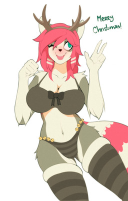 Rating: s
ID: 5772675
Date: 2025-08-11 20:28:26 -0400
Status: pending
Score: 13
2023 absurd_res anthro antler_headband arm_tuft bell big_breasts blush bottomwear bow_tie bra breasts canid canine canis christmas cleavage clothed clothing elbow_tuft english_text female footwear fur gesture green_eyes grey_body grey_fur grin hair hand_gesture hi_res holidays leg_tuft legwear mammal marblesoda navel one_eye_closed open_mouth panties pattern_bottomwear pattern_clothing pattern_legwear pattern_panties pattern_underwear red_hair rikki shoulder_tuft simple_background smile socks solo striped_bottomwear striped_clothing striped_legwear striped_panties striped_underwear stripes tail teeth text thigh_highs thigh_socks thigh_tuft tongue topwear tuft underwear v_sign white_body white_fur wolf post #5772675
