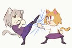 Rating: s
ID: 4569205
Date: 2024-01-31 17:47:55 -0500
Status: active
Score: 43
:3 absurd_res action_pose action_scene animal_humanoid artist_name big_eyes black_clothing black_feet black_footwear blonde_hair blue_bottomwear blue_clothing blue_skirt bottomwear cat_humanoid cat_smile cigarette cigarette_in_mouth clothed clothing crossdressing digital_drawing_(artwork) digital_media_(artwork) domestic_cat duo eyes_closed featureless_feet featureless_hands feet felid felid_humanoid feline feline_humanoid felis female fight fighting_pose footwear grey_inner_ear_fluff grey_tail hair hi_res humanoid inner_ear_fluff light_body light_skin long_skirt looking_at_another male mammal mammal_humanoid neco-arc neco-arc_chaos neco_spirit object_in_mouth open_:3 open_mouth open_smile orange_hair orange_tail pale_skin parry pose pupils purple_bottomwear purple_clothing purple_skirt purple_sweater purple_topwear raised_leg red_eyes red_inner_ear_fluff red_pupils setsuna_kasugano shaded signature simple_background skirt smile sweater tail text thin_calves thin_legs thin_thighs topwear tsukihime tuft turtleneck type-moon white_background white_clothing white_sweater white_topwear yellow_tail post #4569205