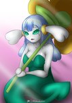 Rating: s
ID: 5465563
Date: 2025-03-30 06:13:45 -0400
Status: active
Score: 5
alraune anthro blue_hair elemental_creature european_mythology female floette flora_fauna generation_6_pokemon green_body green_eyes green_skin green_tail hair mihukoro mythology nintendo pixie plant pokemon pokemon_(species) pokemorph solo tail white_body yellow_flower_floette post #5465563