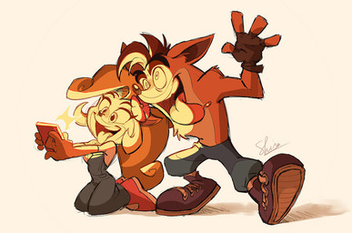 2017 4_fingers anthro bandicoot black_nose blonde_hair brother brother_and_sister camera_flash clothed clothing coco_bandicoot crash_bandicoot crash_bandicoot_(series) duo eyebrows eyelashes female fingerless_gloves flower flower_in_hair footwear fully_clothed gloves hair holding_object kneeling male mammal marsupial open_mouth overalls pants plant ponytail selfie shira-hedgie shoes sibling silly sister standing tongue tongue_out video_games
Rating: Safe
Score: 13
User: kapsi
Date: August 19, 2017 2017 4_fingers anthro bandicoot black_nose blonde_hair brother brother_and_sister camera_flash clothed clothing coco_bandicoot crash_bandicoot crash_bandicoot_(series) duo eyebrows eyelashes female fingerless_gloves flower flower_in_hair footwear fully_clothed gloves hair holding_object kneeling male mammal marsupial open_mouth overalls pants plant ponytail selfie shira-hedgie shoes sibling silly sister standing tongue tongue_out video_games
Rating: Safe
Score: 13
User: kapsi
Date: August 19, 2017