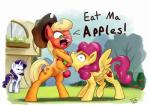 Rating: s
ID: 1236062
Date: 2017-06-06 11:33:11 -0400
Status: active
Score: 69
2017 angry apple applejack_(mlp) blonde_hair blue_eyes clothing cowboy_hat cutie_mark dialogue earth_pony english_text equid equine feathered_wings feathers female feral fisting food force_feeding forced friendship_is_magic fruit green_eyes group hair hasbro hat headgear headwear horn horse mammal my_little_pony mythological_creature mythological_equine mythology open_mouth oral_fisting pegasus penetration pink_hair plant pony purple_hair rarity_(mlp) reaction_image strawberry_sunrise_(mlp) text tsitra360 unicorn unusual_fisting wide_eyed wings ಠ_ಠ post #1236062