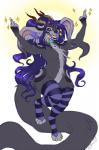 Rating: s
ID: 1625331
Date: 2018-08-13 17:19:49 -0400
Status: active
Score: 11
2017 3_eyes alternative_fashion anthro antlers big_ears black_body black_fur breasts chest_tuft claws clothing digital_media_(artwork) eyeball fangs felid female fur gesture glamfur grey_body grey_fur grey_tail hair hand_gesture horn jewelry langurhali legwear long_hair long_tail mammal middle_finger mostly_nude multi_eye necklace paws purple_hair red_eyes solo sparkles stockings tail target teeth thigh_highs tuft vera_(artist) post #1625331