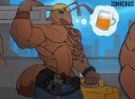 Rating: s
ID: 2044320
Date: 2019-11-04 19:27:19 -0500
Status: active
Score: 113
alcohol ant antennae_(anatomy) anthro armor arthropod arthropod_abdomen beer belt beverage big_muscles bodily_fluids bottomwear brown_body bulge clothed clothing construction_worker denim denim_bottomwear denim_clothing disembodied_hand group hard_hat headgear helmet hymenopteran insect jeans male mandibles muscular muscular_male obliques pants pecs solo_focus sweat tattoo thinking thoughtful_expression toolbox tools topless utility_belt zomacaius post #2044320