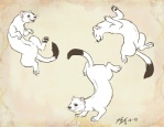 Rating: s
ID: 116373
Date: 2011-02-12 02:18:52 -0500
Status: active
Score: 13
2010 ambiguous_gender conditional_dnp dancing feral group mammal moodyferret mustelid musteline playing quadruped stoat tail true_musteline weasel weasel_war_dance post #116373