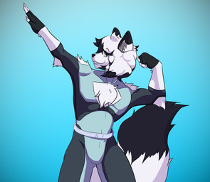Rating: s
ID: 5667365
Date: 2025-06-25 17:41:56 -0400
Status: active
Score: 4
absurd_res anthro arm_tuft athletic athletic_anthro athletic_male biped black_eyes black_hair clothed clothing elbow_tuft felid feline flexing flexing_bicep fluffy fluffy_tail fur gloves hair handwear hi_res inner_ear_fluff ivyory latex latex_clothing latex_skinsuit male male_anthro mammal pecs sequence simple_background skinsuit smile solo superhero superhero_costume tail tight_clothing tuft umbreoncloud white_body white_hair post #5667365