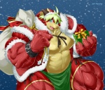 Rating: s
ID: 618511
Date: 2015-03-11 04:27:21 -0400
Status: active
Score: 4
2011 abs anthro athletic belt biceps big_muscles blush christmas claws clothed clothing dragon fangs green_eyes green_hair hair holidays huge_muscles hyper hyper_muscles kuroma looking_at_viewer male muscular muscular_anthro muscular_male mythological_creature mythological_scalie mythology nattsu_(kuroma) open_mouth partially_clothed pecs scalie smile solo teeth tongue topless post #618511