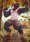 Rating: s
ID: 5057960
Date: 2024-09-18 03:07:28 -0400
Status: active
Score: 82
2024 abs anjing_kampuss anthro armpit_hair autumn barazoku beard biceps big_muscles biped black_body black_fur body_hair chest_hair clothing dinosaur facial_hair fur hi_res male muscular muscular_anthro muscular_male pecs prehistoric_species red_body red_fur reptile scalie shirt solo tagg tank_top theropod topwear tyrannosaurid tyrannosauroid tyrannosaurus tyrannosaurus_rex white_clothing white_shirt white_tank_top white_topwear post #5057960