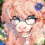 Rating: s
ID: 5650295
Date: 2025-06-18 03:07:25 -0400
Status: active
Score: 5
1:1 accessory ambiguous_gender anthro blue_eyes blurred_background bovid caprine corzh77 curly_hair eddie_(etnandthen) flower flower_in_hair fur hair hair_accessory hi_res horizontal_pupils looking_at_viewer male_(lore) mammal open_mouth orange_hair outside pink_tongue plant pupils sheep solo teeth tongue white_body white_fur post #5650295