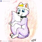 Rating: s
ID: 5584181
Date: 2025-05-19 16:35:38 -0400
Status: pending
Score: 5
1:1 3_toes blue_eyes canid canine canis claws collar domestic_dog everest_(paw_patrol) feet female feral hi_res husky looking_at_viewer lying lying_on_ground mammal nordic_sled_dog on_ground on_side patreon patreon_logo patreon_username paw_patrol paws smile smiling_at_viewer solo spitz tail tail_grab toes traditional_media_(artwork) yordraw post #5584181
