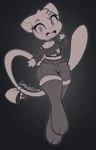 Rating: s
ID: 5656585
Date: 2025-06-20 20:43:49 -0400
Status: active
Score: 23
2024 3_fingers 3_toes accessory anthro anthrofied belt big_tail biped bodily_fluids bottomwear bow_(feature) bow_accessory bow_ribbon bra_strap choker clothed clothing digital_media_(artwork) drooling eyelashes feet female female_anthro fingers flat_chested front_view full-length_portrait fully_clothed fur furgonomics generation_1_pokemon greyscale head_tuft hi_res jewelry legendary_pokemon legwear llametsul long_legs long_tail looking_at_viewer mammal mew_(pokemon) monochrome monotone_body monotone_fur monotone_tail navel necklace nintendo off_shoulder open_mouth open_smile pear-shaped_figure pokemon pokemon_(species) pokemorph portrait ribbons saliva shaded shirt shorts signature smile solo spiral_eyes standing stockings tail tail_accessory tail_bow tail_ribbon thigh_highs toes tongue topwear tuft wide_hips post #5656585