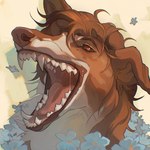 Rating: s
ID: 5649950
Date: 2025-06-17 23:09:00 -0400
Status: active
Score: 8
1:1 ambiguous_gender anthro blackscour blue_flower bodily_fluids brown_body brown_eyes brown_fur brown_hair brown_nose canid canine canis cheek_tuft domestic_dog facial_tuft flower fur glistening glistening_eyes hair hi_res mammal mouth_shot narrowed_eyes neck_tuft open_mouth plant red_tongue saliva saliva_string sharp_teeth short_hair simple_background solo teeth tongue tuft white_body white_fur post #5649950