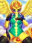 Rating: s
ID: 548707
Date: 2014-10-21 17:48:07 -0400
Status: active
Score: 30
2014 absurd_res anthro anthrofied clothing cloud dimwitdog equid equine eyelashes eyewear feathered_wings feathers female friendship_is_magic fur gloves hair handwear hasbro hi_res legwear looking_at_viewer mammal my_little_pony mythological_creature mythological_equine mythology necktie outside pegasus skinsuit solo spitfire_(mlp) sunglasses thigh_highs tight_clothing whistle_(object) wings wonderbolts_(mlp) yellow_body yellow_feathers yellow_fur post #548707