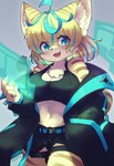 Rating: s
ID: 4577012
Date: 2024-02-04 01:00:12 -0500
Status: active
Score: 29
3_fingers anthro artist_name belt blonde_hair blue_highlights blush bottomwear breasts brown_body brown_fur clothed clothing countershading cute_fangs eyebrow_through_hair eyebrows fangs felid feline felis female fingers fur hair hi_res highlights_(coloring) holographic_screen inner_ear_fluff jacket japanese_text kemono mammal navel neck_tuft off_shoulder open_mouth sand_cat screen short_hair shorts solo stripes sunaneko_(sunaneko_zeon) teeth text theta_k23 tongue topwear translucent translucent_hair tuft white_body white_fur yellow_body yellow_fur post #4577012