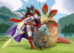 Rating: s
ID: 3741026
Date: 2022-12-09 06:34:10 -0500
Status: active
Score: 19
4_eyes absurd_res anthro armor canid canine canis darkcat613 dragon duo elemental_creature female flora_fauna fur guild_wars hi_res horn hourglass_(object) humanoid hybrid iboga male male/female mammal melee_weapon multi_eye mythological_creature mythological_scalie mythology plant reptile scalie shield simple_background sword tail tempore weapon wolf post #3741026