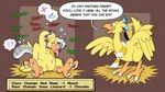 Rating: s
ID: 5589416
Date: 2025-05-21 21:54:25 -0400
Status: active
Score: 39
16:9 avian beak chocobo claws dialogue english_text erakir_(character) feathered_wings feathers feet final_fantasy ftm_transformation gameplay_mechanics gender_transformation mental_shift mental_transformation mid_transformation orange_beak orange_talons speech_bubble square_enix talons text toe_claws toes transformation trevor-fox widescreen wings yellow_body post #5589416