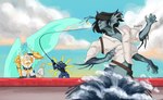 Rating: s
ID: 5106826
Date: 2024-10-10 19:23:23 -0400
Status: active
Score: 120
3_arms ambiguous_gender angel anglerfish_merfolk animated_skeleton armor bone clothed clothing english_text fishing fishing_rod gabriel_(ultrakill) group hair headgear headwear hi_res humanoid lure_(anatomy) machine male marine mulkogi multi_arm multi_limb new_blood_interactive outside pressure_(roblox) roblox robot robot_humanoid sebastian_solace_(pressure) skeleton spread_wings text the_ferryman_(ultrakill) topwear trio ultrakill undead v1_(ultrakill) water wings post #5106826