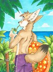 Rating: s
ID: 5600768
Date: 2025-05-26 20:24:25 -0400
Status: active
Score: 21
2019 ango76 anthro beverage canid canine clothing container countershading cup dipstick_tail drinking_straw fennec_fox fox fur glass glass_container glass_cup hi_res inflatable inner_tube looking_at_viewer male mammal markings mojito_(cocktail) orange_eyes outside palm_tree plant sea sky solo swimming_trunks swimwear tail tail_markings tan_body tan_fur tree true_fox water whiskers post #5600768