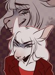 Rating: s
ID: 5593597
Date: 2025-05-23 19:42:23 -0400
Status: active
Score: 3
absurd_res angry annoyed anthro anti-hero bovid caprine clothed clothing digital_drawing_(artwork) digital_media_(artwork) female fur gesugao hi_res irritated_eyes looking_at_viewer mammal portrait sheep short_fur signature simple_background smile solo suit suit_jacket supervillain teeth topwear villainous white_body white_fur wushruw post #5593597