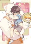 Rating: s
ID: 4677122
Date: 2024-03-24 12:06:16 -0400
Status: active
Score: 28
aged_down alternate_universe anthro apron apron_only band-aid bandage bodily_fluids bottomwear child clothing crying doctor eiden_(nu:_carnival) eyewear footwear glasses group human jacket male mammal muscular muscular_anthro muscular_male mustelid musteline not_furry_focus nu:_carnival pale_skin pattern_background quincy_(nu:_carnival) runny_nose scared shoes shorts simple_background sneakers snot socks stoat syringe tears topper_(nu:_carnival) topwear trio true_musteline vein veiny_muscles weasel young zym89622531 post #4677122