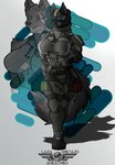 Rating: s
ID: 5258397
Date: 2024-12-22 11:28:33 -0500
Status: active
Score: 24
a_man_in_a_beasts_world anthro armor black_sclera blue_eyes breasts canid canine canis clothed clothing facial_scar female fur headgear helmet hi_res lara_shepard_(ghilliecamo) mammal military muscular muscular_female scar simple_background smile smiling_at_viewer soldier solo tail text usershaden-07reads warrior wolf post #5258397