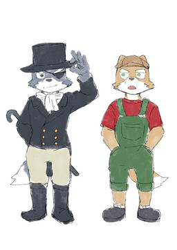 2017 anthro duo eye_patch eyewear fox_mccloud full-length_portrait fur green_eyes hat male nintendo portrait shinki_k simple_background standing star_fox top_hat video_games white_background wolf_o'donnell
Rating: Safe
Score: 0
User: underkerfluffle
Date: September 23, 2017 2017 anthro duo eye_patch eyewear fox_mccloud full-length_portrait fur green_eyes hat male nintendo portrait shinki_k simple_background standing star_fox top_hat video_games white_background wolf_o'donnell
Rating: Safe
Score: 0
User: underkerfluffle
Date: September 23, 2017
