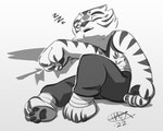 Rating: s
ID: 3104780
Date: 2022-01-03 18:47:43 -0500
Status: active
Score: 30
5:4 anthro black_and_white dreamworks felid female fur kung_fu_panda mammal master_tigress monochrome pantherine pawpads rockbottomfeeder sitting sleeping solo sound_effects striped_body striped_fur stripes tiger vowelless vowelless_sound_effect zzz post #3104780