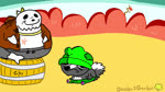 Rating: s
ID: 4965363
Date: 2024-08-05 10:11:19 -0400
Status: active
Score: 34
16:9 2023 2d_animation animated anthro barrel bottomwear brent_(doobus_goobus) clothing doobus_goobus female fluffy fluffy_tail footwear fur giraffe giraffid grey_bottomwear grey_clothing grey_pants group hat headgear headwear hi_res homeless legless long_playtime male male/female mammal marine mephitid pants pinniped ragged_clothing seal shoes skunk smile smiling_at_another sophie_(doobus_goobus) sound tail trio voice_acted webm white_body white_fur widescreen post #4965363