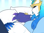 Rating: s
ID: 2970048
Date: 2021-10-11 03:49:54 -0400
Status: active
Score: 4
2021 4:3 5_fingers ambiguous_form ambiguous_gender ambiguous_on_humanoid bed blue_arms blue_background blue_chest blue_fingers blue_hair blue_hands blue_theme blush blush_lines bust_portrait closed_smile colored deltoids digital_drawing_(artwork) digital_media_(artwork) duo eyeless eyes_closed fingers furniture ghost hair hand_on_back happy heart_symbol hecarim_(lol) hi_res humanoid humanoid_hands league_of_legends male male/male male_humanoid mostly_nude_humanoid mostly_nude_male mouth_closed muscle_size_difference muscular muscular_male on_bed pillow portrait purple_mask riot_games romantic romantic_couple side_view simple_background size_difference smile spirit tencent thresh two_tone_mask white_mask white_pillow xtoka_samax yellow_mask post #2970048