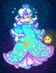 Rating: s
ID: 4824876
Date: 2024-06-02 20:10:04 -0400
Status: active
Score: 9
2019 alternative_fashion ambiguous_gender bell_sleeves blonde_hair blue_clothing blue_dress blue_eyes clothing cosmic_background cosmic_being crown digital_media_(artwork) dress duo female female_focus female_human hair headgear hime_lolita holding_wand human human_focus j-fashion lips lolita_(fashion) luma magical_girl_outfit magical_girl_wand mammal mario_bros nintendo not_furry pixel_(artwork) rosalina_(mario) sky solo_focus sparkles star starry_sky suippupupu super_mario_galaxy wand post #4824876
