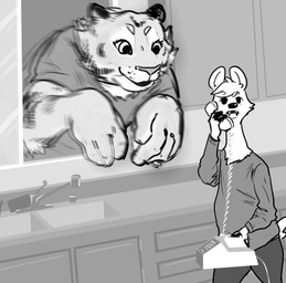 anthro artemis_(nobby) clothed clothing disney feline female male mammal motion_blur musk_deer nobby_(artist) phone size_difference sydney_(nobby) tiger zootopia
Rating: Safe
Score: 7
User: Nicklo6649
Date: April 18, 2018 anthro artemis_(nobby) clothed clothing disney feline female male mammal motion_blur musk_deer nobby_(artist) phone size_difference sydney_(nobby) tiger zootopia
Rating: Safe
Score: 7
User: Nicklo6649
Date: April 18, 2018