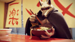 Rating: s
ID: 4143919
Date: 2023-07-01 09:50:37 -0400
Status: active
Score: 281
16:9 3d_(artwork) 3d_animation animated anthro canid canine canis chopsticks cloak_only clothing death_(puss_in_boots) digital_media_(artwork) dreamworks eating food frihskie fur grey_body grey_fur hi_res licking licking_lips male mammal muscular muscular_anthro muscular_male no_sound noodles puss_in_boots_(franchise) ramen_bowl ramen_shop red_eyes short_playtime smile solo teeth tongue tongue_out valorlynz_(modeler) webm widescreen wolf post #4143919