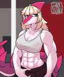 Rating: s
ID: 5643353
Date: 2025-06-15 03:18:50 -0400
Status: active
Score: 13
2025 abs absurd_res anthro artist_logo big_breasts biped black_bottomwear black_clothing blonde_hair blue_eyes bottomwear bra breasts cavemanon_studios clothed clothed_anthro clothed_female clothing colored dinosaur female fingers front_view frown grey_bra grey_clothing grey_underwear hadrosaurid hair half-length_portrait hi_res humanoid_hands i_wani_hug_that_gator inside logo long_hair long_tail looking_aside mia_moretti midriff mothscythe multicolored_body multicolored_scales muscular muscular_anthro muscular_female non-mammal_breasts ornithischian ornithopod parasaurolophus pink_body pink_scales portrait prehistoric_species reptile scales scalie shaded shirtless_anthro shirtless_female solo spiked_tail spikes spikes_(anatomy) sports_bra standing tail two_tone_body two_tone_scales underwear white_body white_scales post #5643353