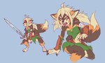 Rating: s
ID: 4460512
Date: 2023-12-08 14:34:05 -0500
Status: active
Score: 47
2023 anthro arm_guards armwear black_body black_fur black_nose blonde_eyebrows blonde_eyelashes blonde_hair bottomwear breasts canid canine claws clothing dipstick_ears ear_markings eyebrows eyelashes fangs female fluffy fluffy_tail fox full-length_portrait fur fuzzy green_bottomwear green_clothing green_eyes green_topwear hair hi_res holding_melee_weapon holding_object holding_sword holding_weapon inner_ear_fluff mammal melanie_(ungulatr) melee_weapon midriff multicolored_body multicolored_ears multicolored_fur multicolored_tail multiple_images navel open_mouth orange_body orange_fur portrait simple_background sketch skirt solo sword tail teeth topwear tuft ungulatr weapon post #4460512